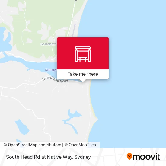 Mapa South Head Rd at Native Way