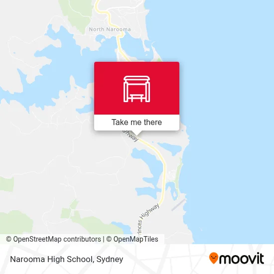 Mapa Narooma High School