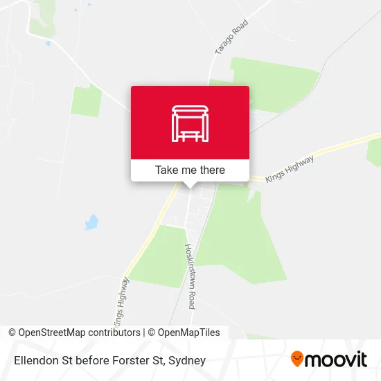 Mapa Ellendon St before Forster St