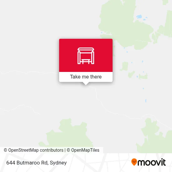Mapa 644 Butmaroo Rd