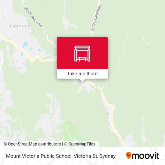 Mount Victoria Public School, Victoria St map