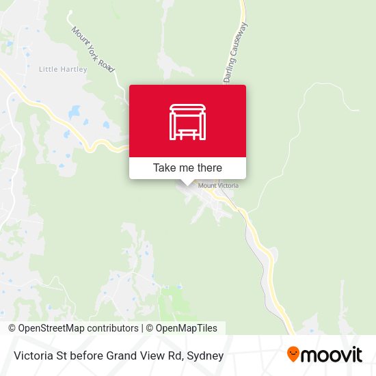Victoria St before Grand View Rd map
