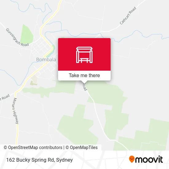 Mapa 162 Bucky Spring Rd