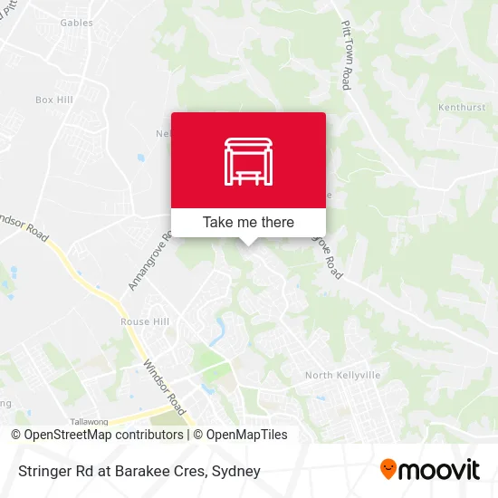 Mapa Stringer Rd at Barakee Cres