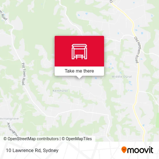 Mapa 10 Lawrence Rd