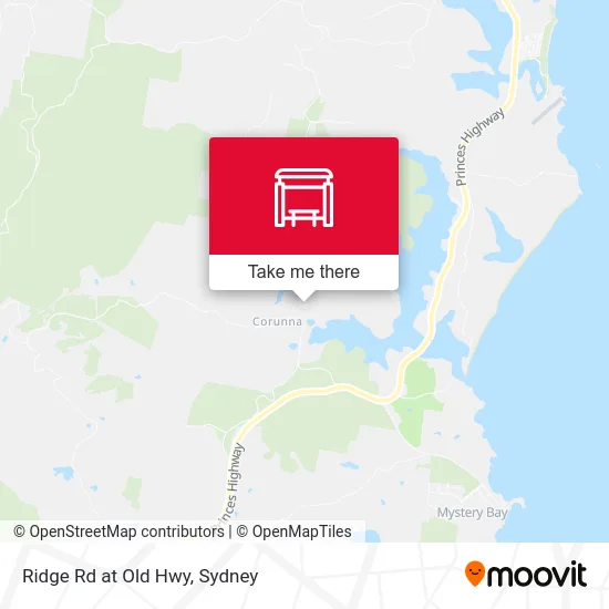 Mapa Ridge Rd at Old Hwy