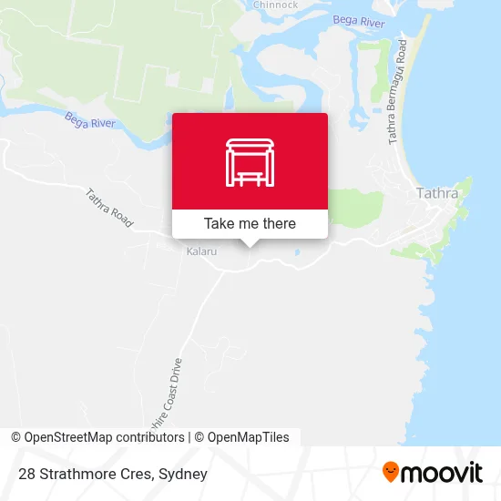 Mapa 28 Strathmore Cres