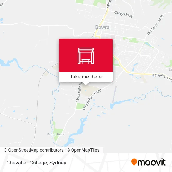 Mapa Chevalier College