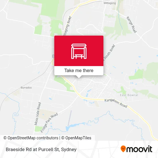 Mapa Braeside Rd at Purcell St