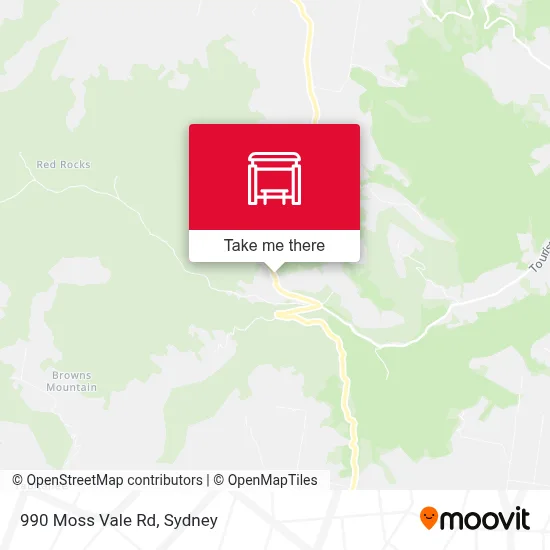 Mapa 990 Moss Vale Rd