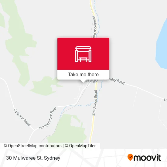 Mapa 30 Mulwaree St