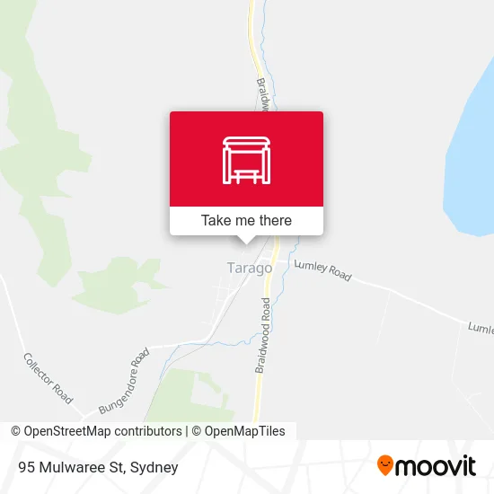 Mapa 95 Mulwaree St