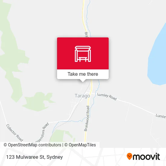 Mapa 123 Mulwaree St