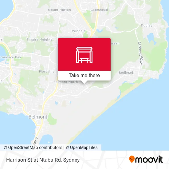 Mapa Harrison St at Ntaba Rd