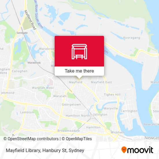 Mapa Mayfield Library, Hanbury St