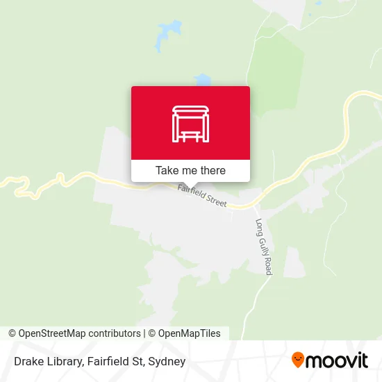 Mapa Drake Library, Fairfield St