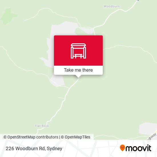 226 Woodburn Rd map