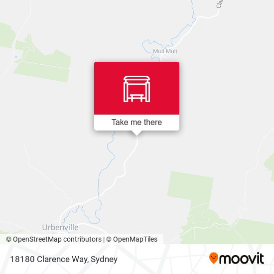 18180 Clarence Way map