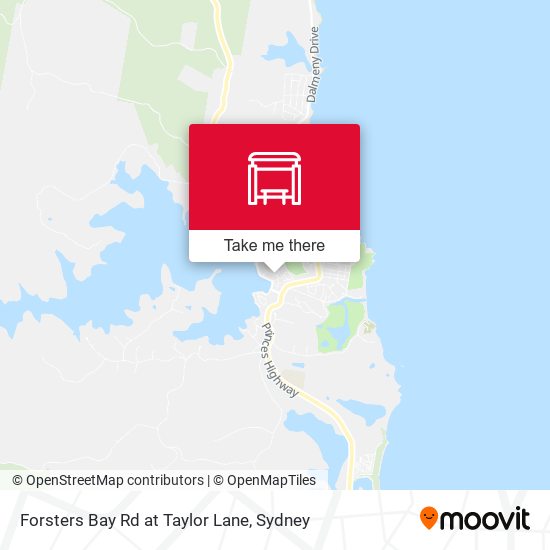 Forsters Bay Rd at Taylor Lane map