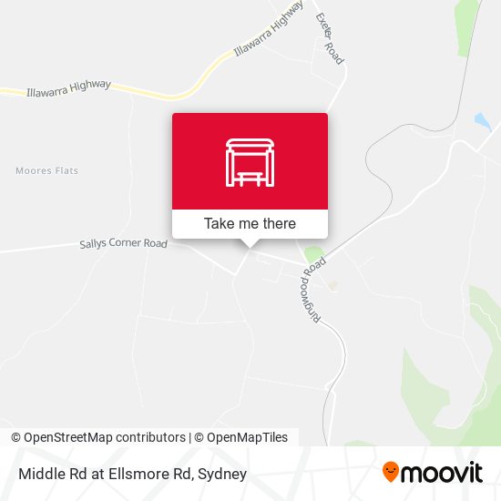 Middle Rd at Ellsmore Rd map