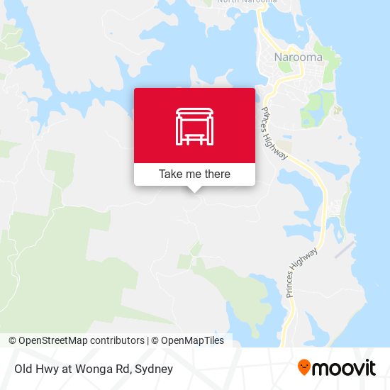 Old Hwy at Wonga Rd map