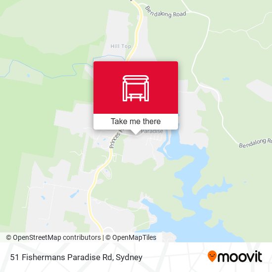 51 Fishermans Paradise Rd map