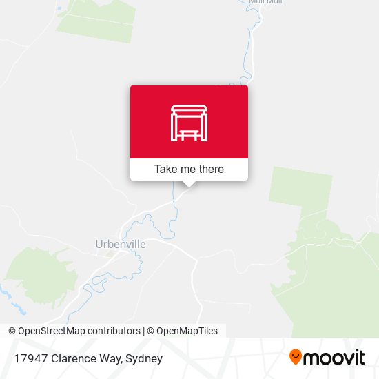 17947 Clarence Way map
