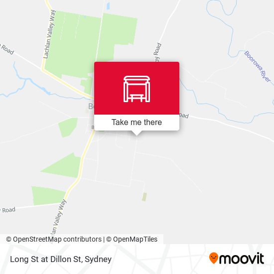 Long St at Dillon St map