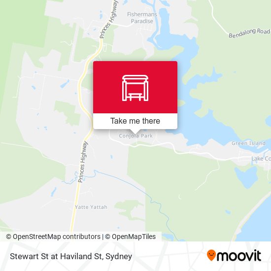 Stewart St at Haviland St map