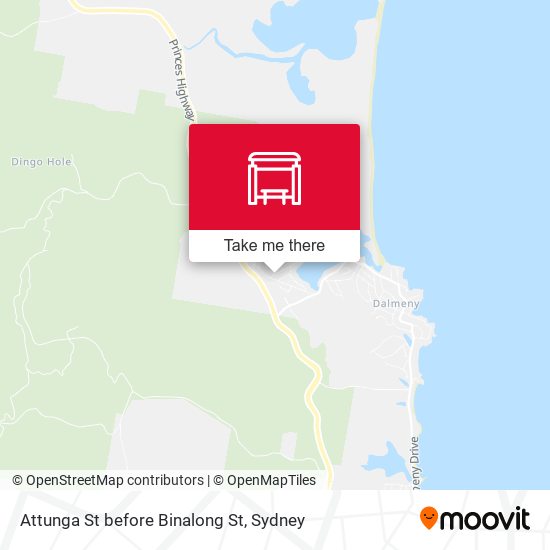 Attunga St before Binalong St map