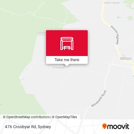 476 Croobyar Rd map