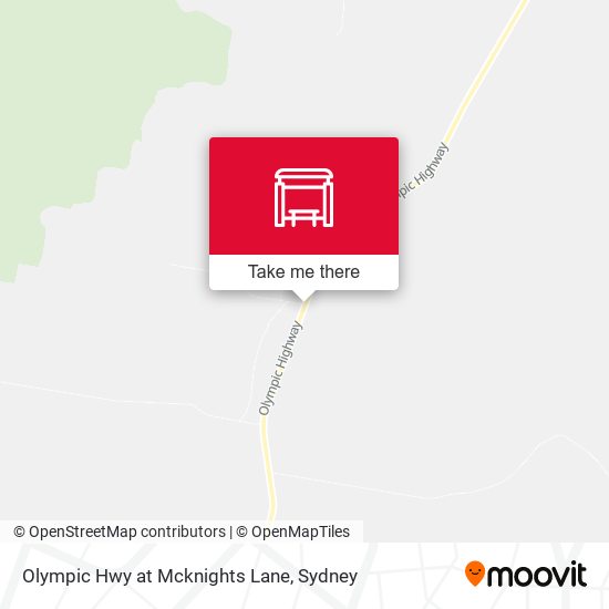 Olympic Hwy at Mcknights Lane map