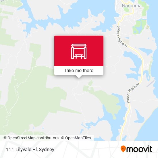 111 Lilyvale Pl map