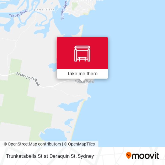 Trunketabella St at Deraquin St map