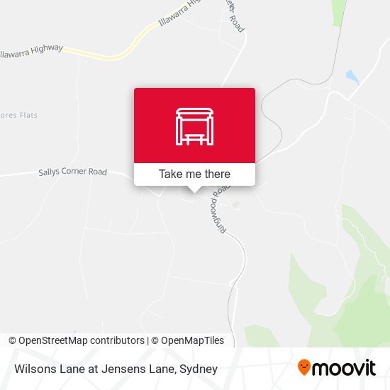 Wilsons Lane at Jensens Lane map