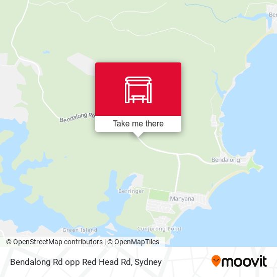 Bendalong Rd opp Red Head Rd map