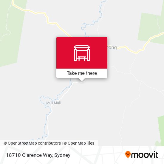 18710 Clarence Way map