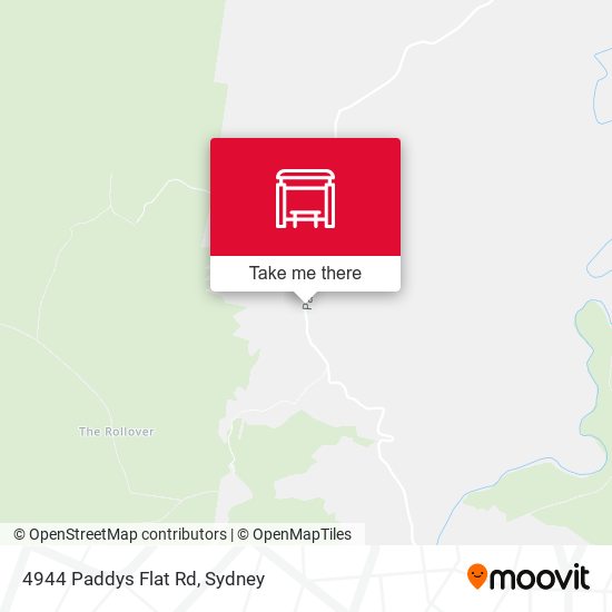 4944 Paddys Flat Rd map