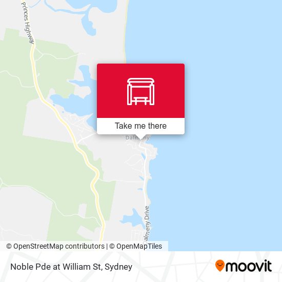 Noble Pde at William St map