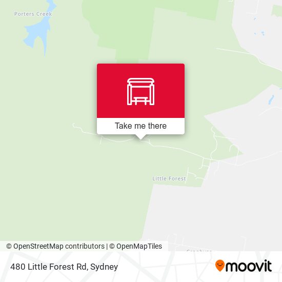 480 Little Forest Rd map
