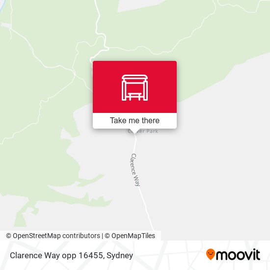 Clarence Way opp 16455 map