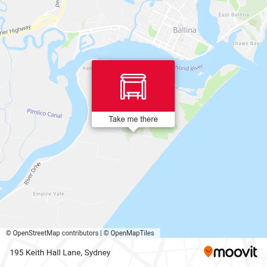 Mapa 195 Keith Hall Lane