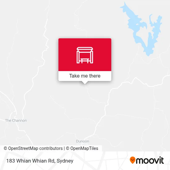 Mapa 183 Whian Whian Rd