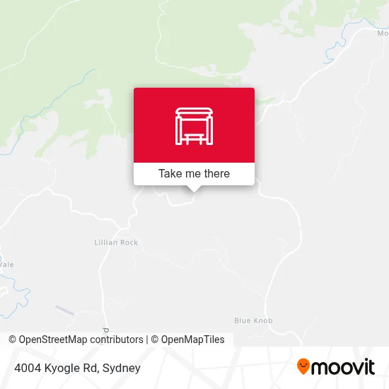 Mapa 4004 Kyogle Rd