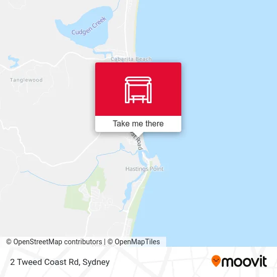 Mapa 2 Tweed Coast Rd