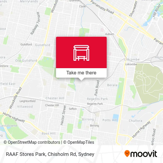 RAAF Stores Park, Chisholm Rd map