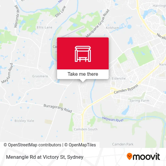 Mapa Menangle Rd at Victory St