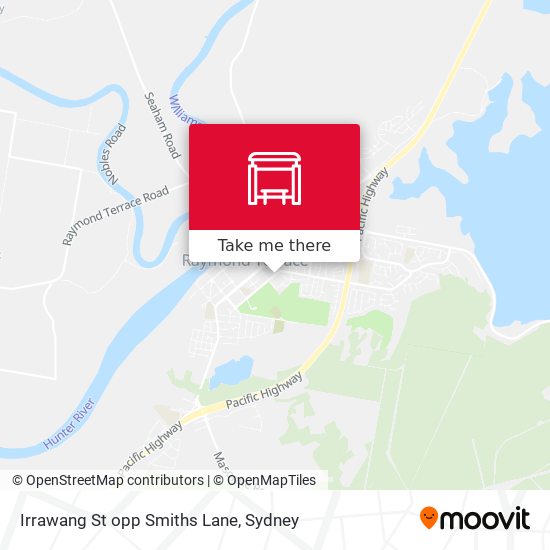 Irrawang St opp Smiths Lane map