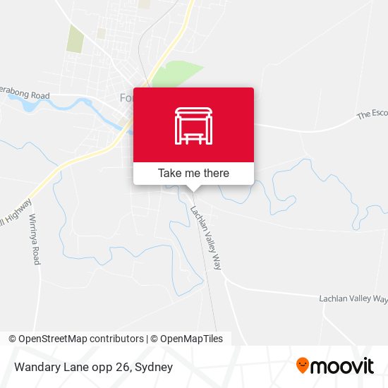 Wandary Lane opp 26 map
