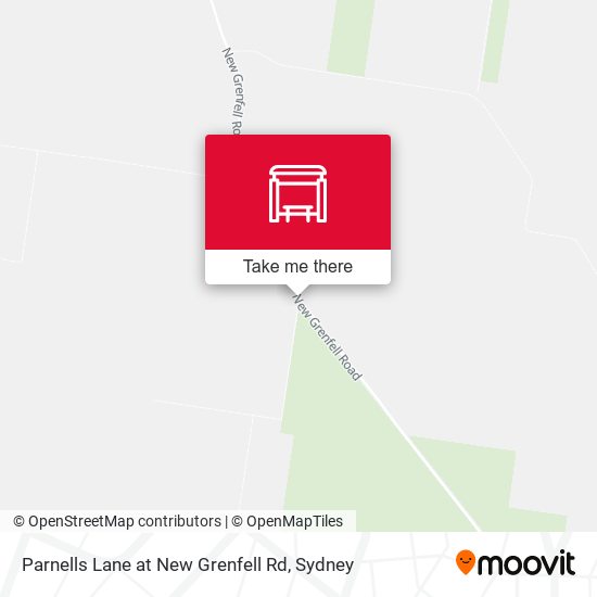 Parnells Lane at New Grenfell Rd map